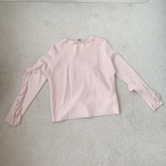 Ann taylor Ribbed Ruffle Sweater - Picture 8 of 8